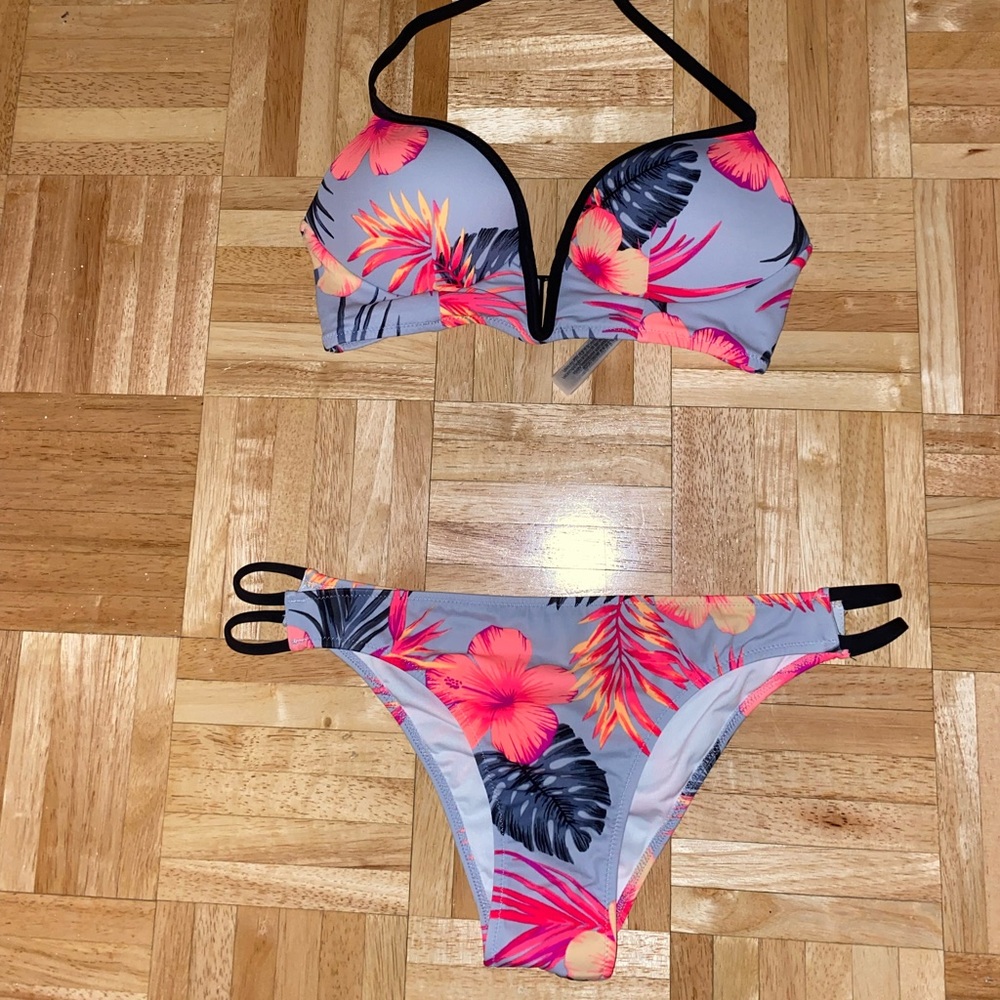 Victoria’s Secret Pink Hawaiian Floral Swimsuit